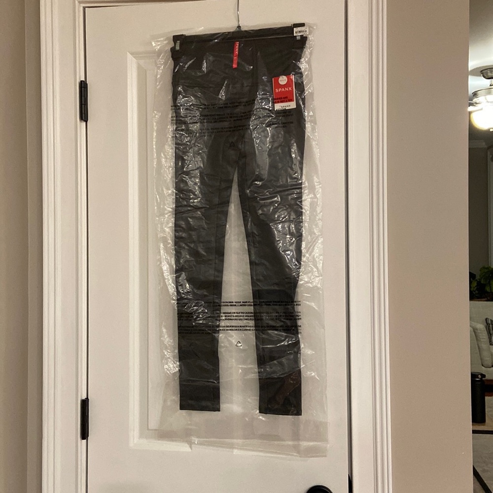 Spanx faux leather leggings